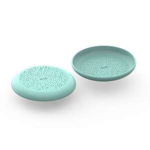 Quut Strandolós frizbi és homok szitáló, kék, 25 cm átmérőjű, 2 az 1-ben, frizbi és homokszitáló - Quut