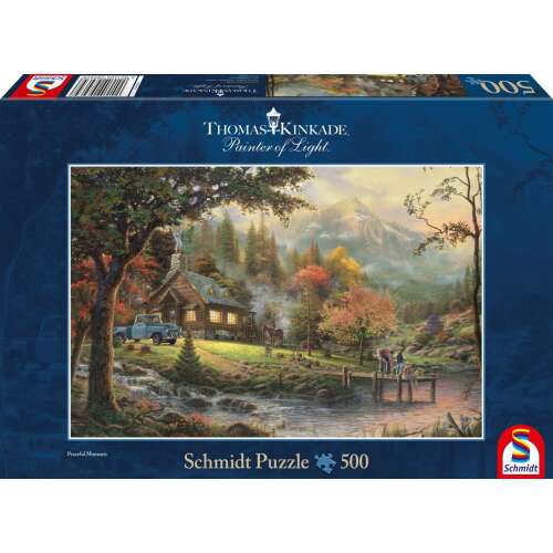 Thomas Kinkade Csendes pillanatok 500 darabos kirakós játék a Schmidt Spiele-től