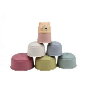 Magni Öko toronyépítő játék, öko toronyépítő játék babáknak, toronyépítő játék kisgyermekeknek, toronyépítő játék óvodásoknak, toronyépítő játék tanuláshoz, toronyépítő játék játékhoz, toronyépítő játék fejlesztéshez, toronyépítő játék szórakozáshoz - Magni