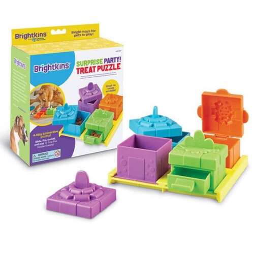 Brightkins Meglepetés Parti! Kutyajáték finomságokkal, interaktív játék kutyáknak