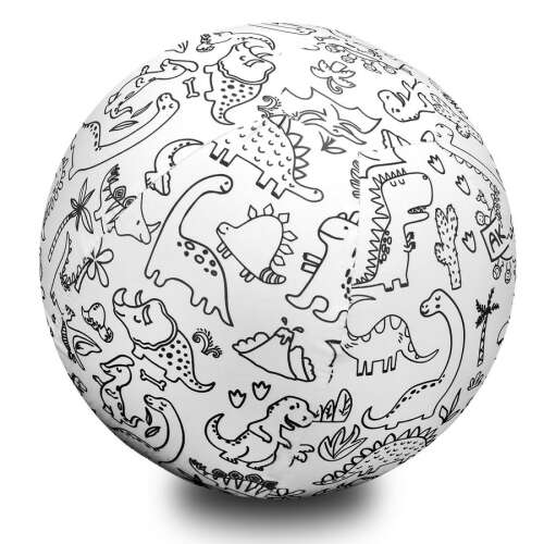 Akson Dinoszaurusz Színező Labda - 35 cm