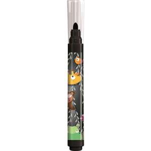 Maped Jungle Fever Jumbo Filzstift, schwarz, abwaschbar, dick, 5 mm, für Kinder - Zeichengeräte