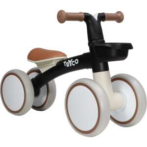 Tryco Első bicikli, fekete és fehér, 4 kerekű, kisgyermekeknek, 1-3 éves korig - Tryco