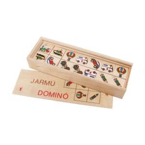 Fa dominó járművekkel, Jarmú Domino játék - FKP Toys