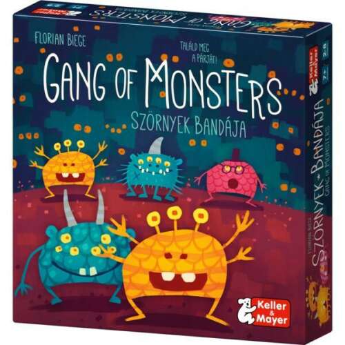 Keller&Mayer - Szörnyek Bandája - Gyorsasági Társasjáték 100205935
