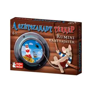 Szétszakadt térkép Rumini kártyajáték doboz, Keller&Mayer - Keller&Mayer