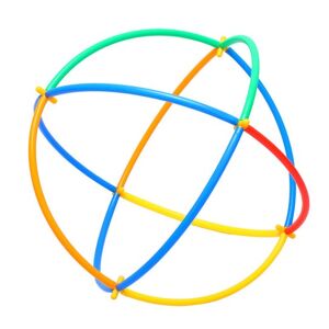 Kreativ Blokkok farebná slamka stavebnica hračka guľa - Kruzzel