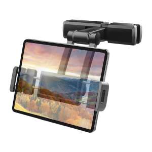 Suport pentru tabletă pentru tetiera mașinii cu o tabletă atașată, care prezintă unghiul reglabil și caracteristicile - Suporturi tablete auto