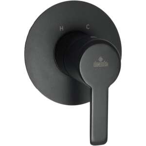 Deante BQA_N44L schwarzer Wandmontage-Duschmischer - Wasserhahn