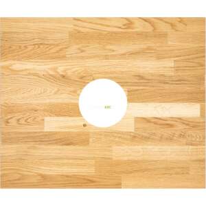 Deante CBL_D61A bathroom vanity countertop, oak wood, pre-drilled sink hole - Bathroom shelf unit