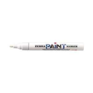 Zebra Paint Marker, 3 mm fehér - Lakkmarker