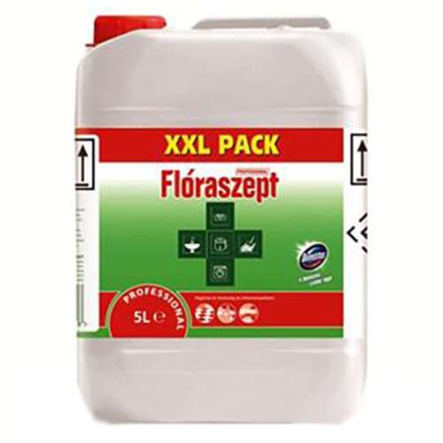 Flóraszept Professional Desinfektionsmittel 5L, XXL Pack, zur Reinigung und Desinfektion von Oberflächen, Wäsche und Badezimmern