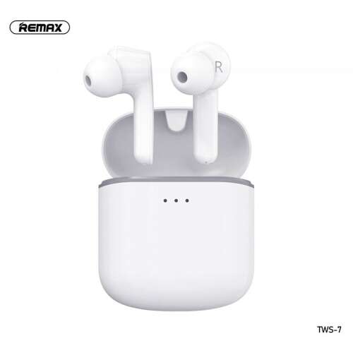 Remax TWS-7 Bluetooth vezeték nélküli fülhallgató/headset - Fehér 36613968