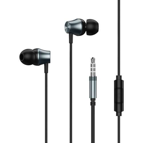 Remax vezetékes fülhallgató/headset RM-202 - Fekete 36616039