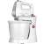 MPM MMR-20Z 750W Stand Mixer, white, angled view