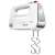 MPM MMR-19 500W Hand Mixer in silver and white
