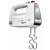 MPM MMR-19 500W Handmixer in Silber und Weiß