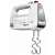 MPM MMR-19 500W Handmixer in Silber und Weiß