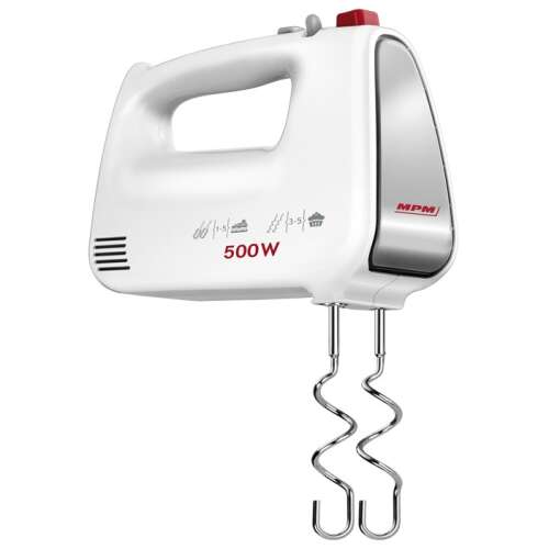 MPM MMR-19 Kézi mixer 500W #ezüst-fehér