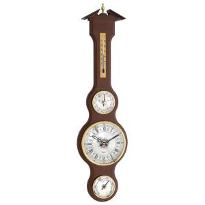 Zestaw barometru z zegarem o długości 60cm! 45.3004.03