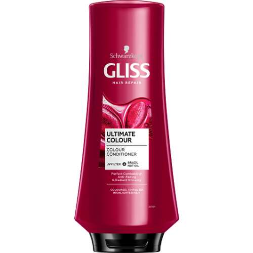Gliss Balsam regenerator de păr pentru o culoare strălucitoare și protecție 370ml 36677722