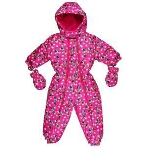 Disney Minnie baba kapucnis overall kesztyűvel 68-74 pink 36806885 Overálok