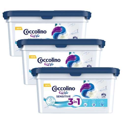 Coccolino Care Sensitive Waschkapsel 3x28 Wäsche 44205747