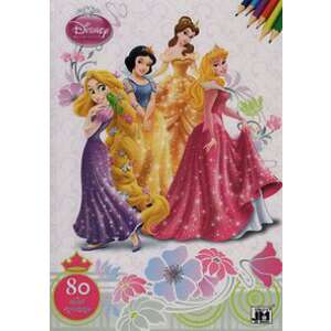 Disney Hercegnők 46863770 Foglalkoztató füzetek, kifestő-szinező - Hercegnő