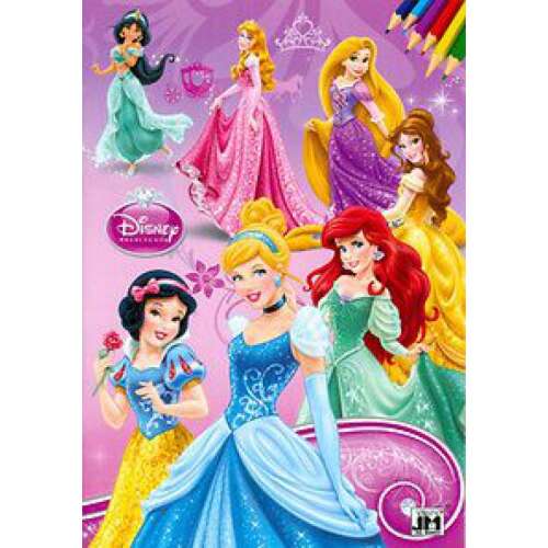 Disney Hercegnők - A4 színező 46883709