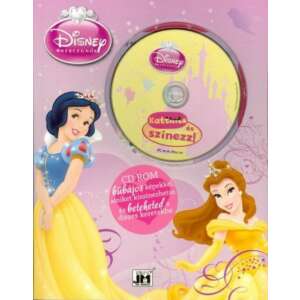 Disney Hercegnők - A4 színező szoftverrel 46904277 "hercegnők"  Foglalkoztató füzet, kifestő-színező
