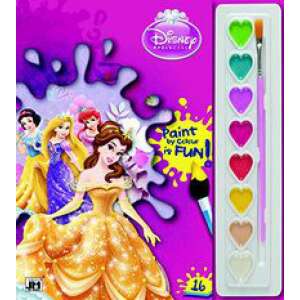 Disney Hercegnők - A5 kifestő festőkészlettel 46840409 "hercegnők"  Foglalkoztató füzetek, kifestő-szinező