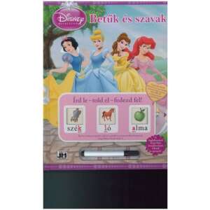 Disney Hercegnők - Betűk és szavak 45492986 Foglalkoztató füzetek betűk-számok