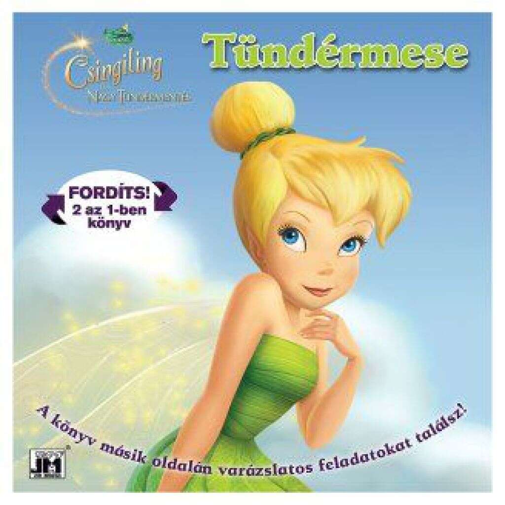 Disney Tündérek - Csingiling és a 2in1 könyv és foglakoztató