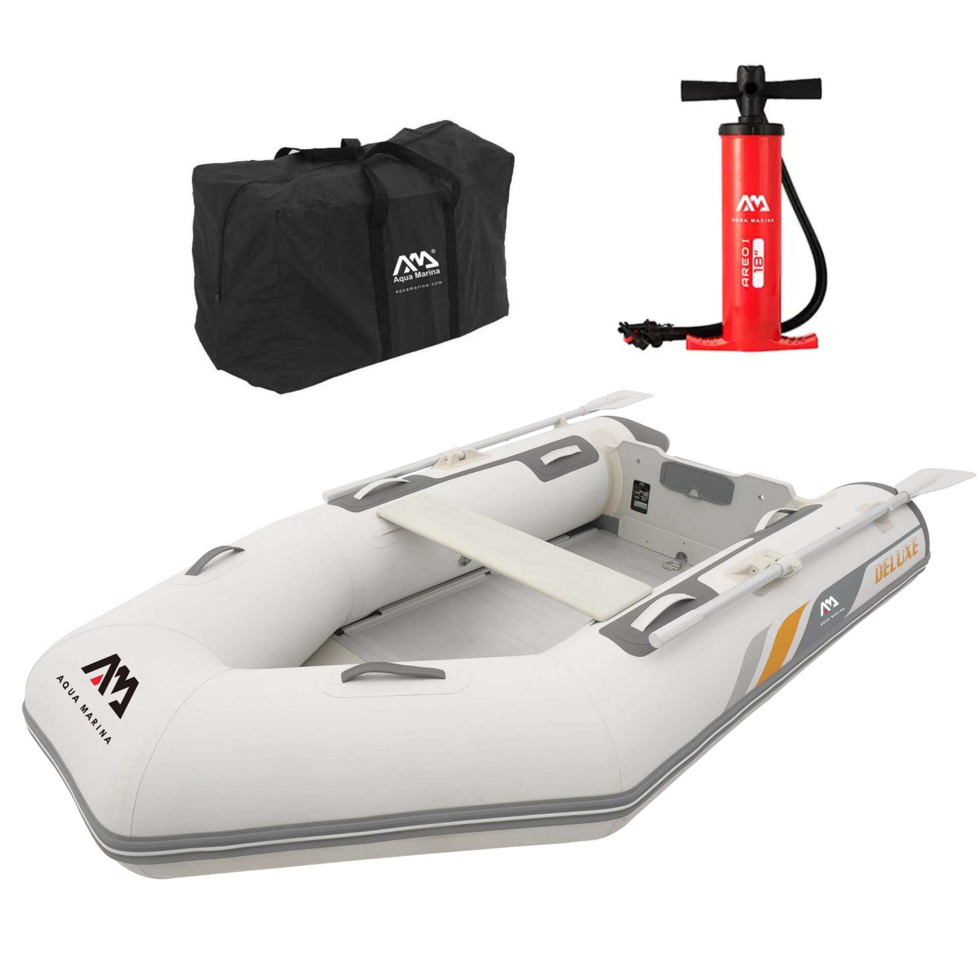 Aqua Marina A-Deluxe 6 személyes Csónak kiegészítőkkel, alumínium...