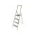 Scară metalică cu 4 trepte pentru uz casnic