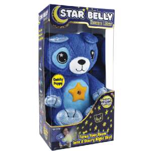 StarBelly világító plüss Maci MS-380 #kék 36840542 
