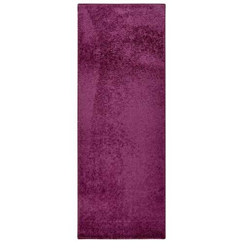 vidaXL lila puha bolyhos csúszásmentes szőnyeg 67 x 180 cm 45355941