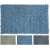 Shaggy fürdőszoba szőnyeg, 100% pamut, 75 x 45 cm, olaj kék 37128792}