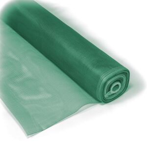 Green fiberglass mosquito net roll, 1.20x30m - Safety