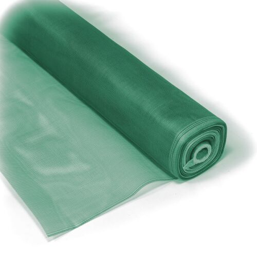 Green fiberglass mosquito net roll, 1.20x30m