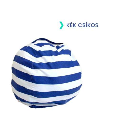Plüss Tároló Babzsák - 70 cm - Vászon
