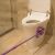 Praktikus Microfiber Triangle Mop cleaning toilet