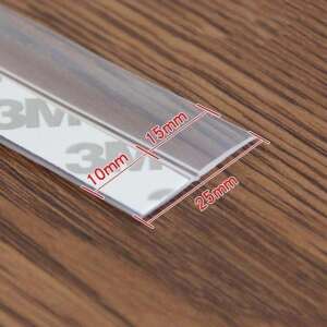Clear self-adhesive door and window sealing strip, 25mm wide, 5m long, 3M adhesive - Sealing tape