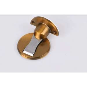 Copper magnetic door stop, stainless steel, modern, elegant, door stopper, door holder - Door stop