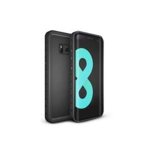 Fekete vízálló és ütésálló tok Samsung Galaxy S8, S8+, S9 telefonokhoz - Galaxy