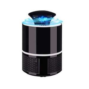 Black electric mosquito trap, insect killer lamp, LED light, USB powered, for home, bedroom, kitchen, outdoor, pest control - Nonbrand Insect trap