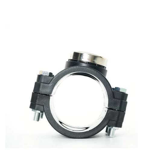 25mm-es csőbilincs vízcsövek összekapcsolásához, rozsdamentes acélból és műanyagból, könnyen felszerelhető