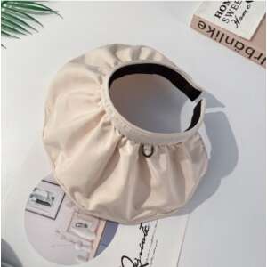 Beige foldable sun visor hat for women - Women's Hat