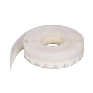 White self-adhesive draft stopper tape, 5 meters long, for doors and windows, energy saving, noise reduction, insect barrier - Sealing tape