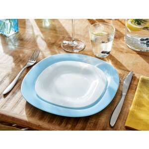 Luminarc Carine Étkezőszett - 19 részes - Türkiz-Fehér